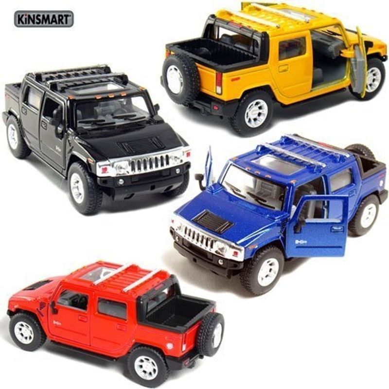 GENERICO - KINSMART 5326D 5 PULG HUMMER H2 OFF ROAD