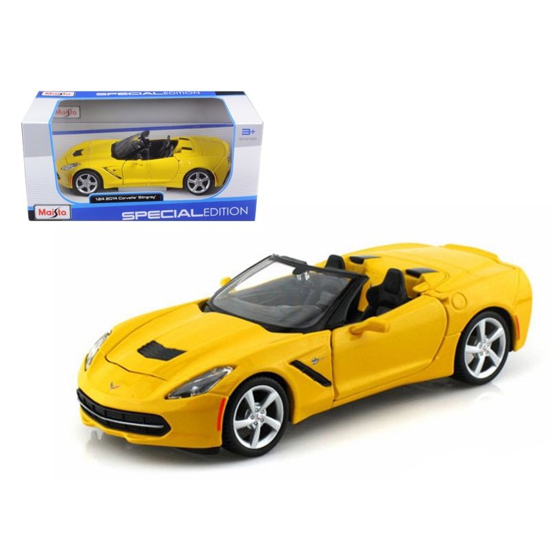 MAISTO - MAISTO 31501 1:24 2014 CORVETTE STINGRAY CONVERTIBLE ROJO O