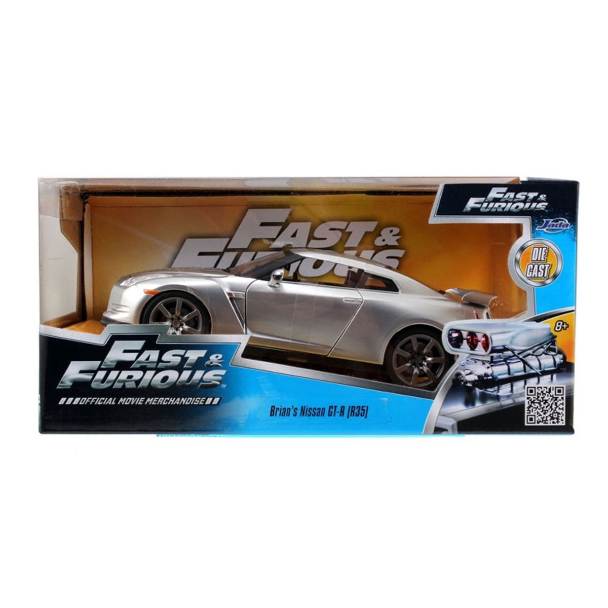 GENERICO - JADA 97212 2009 FF NISSAN SILVER FAST AND FURIOUS
