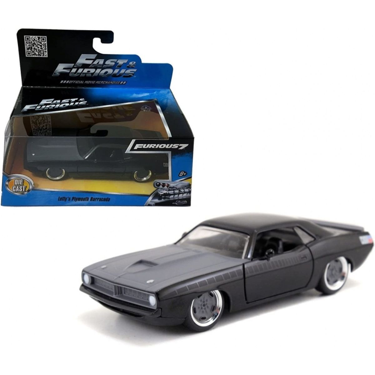 GENERICO - JADA 97206 1:32 FF PLYMOUTH BARRACUDA FAST AND FURIOUS