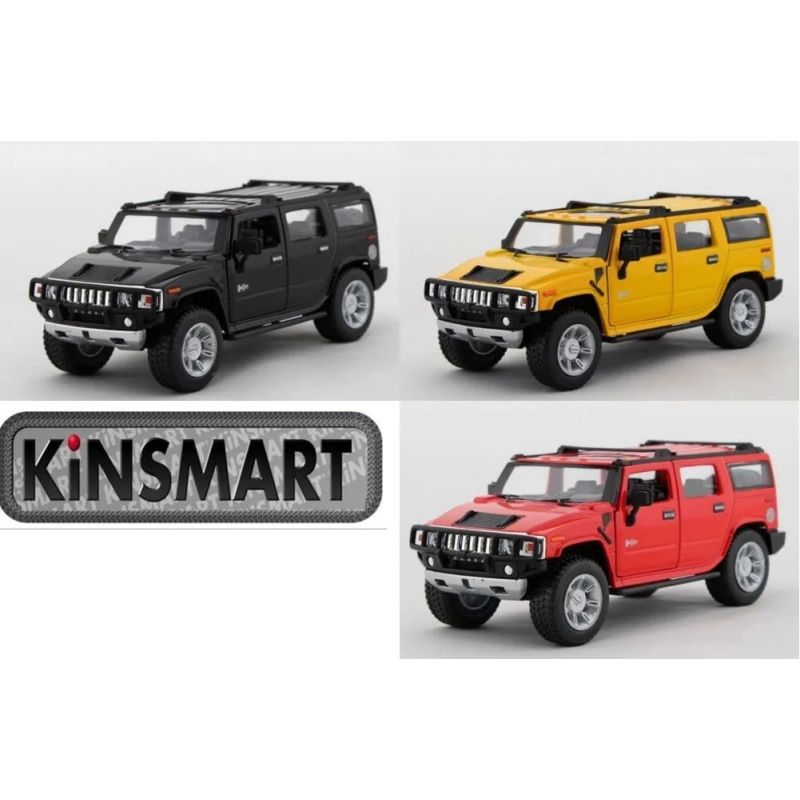 GENERICO - KINSMART 5337D 5 PULG HUMMER H2 SUV 08
