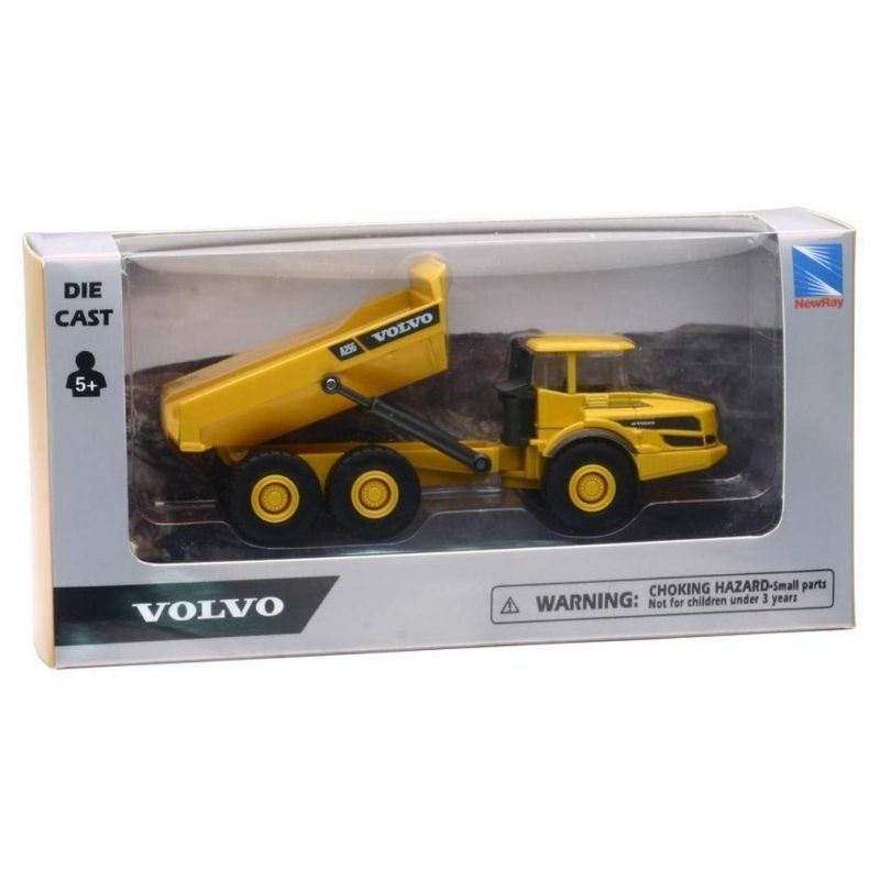 GENERICO - NEWRAY 32103 DIECAST VOLVO CONSTRUCTION DUMP TRUCK A25G