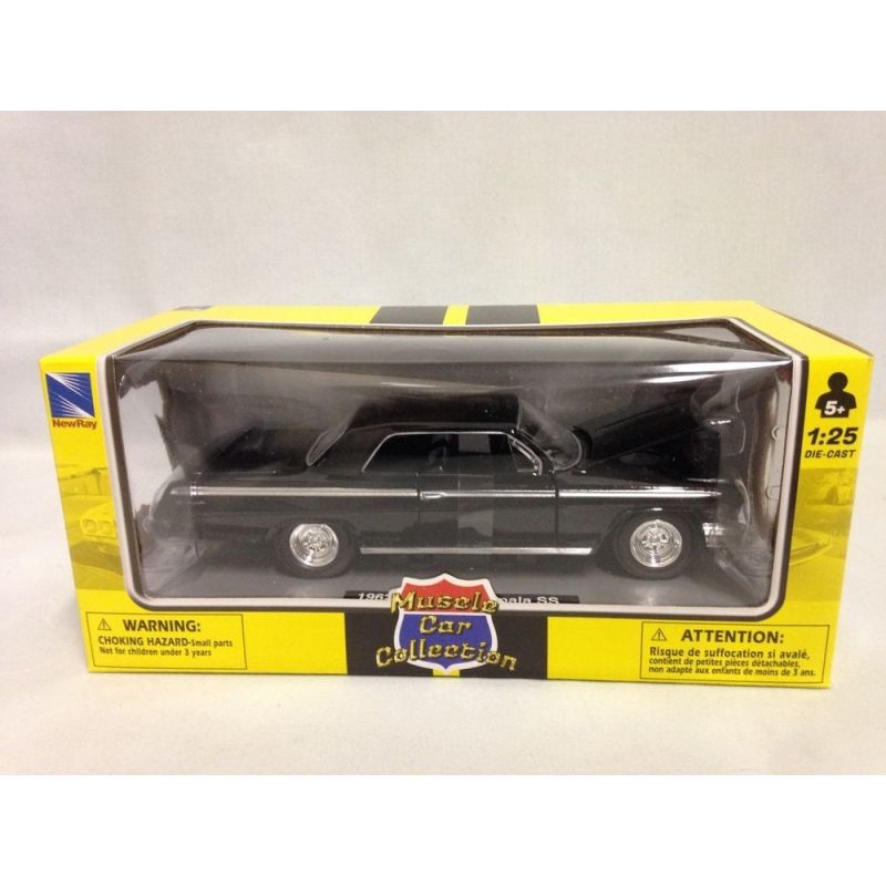GENERICO - NEWRAY 71823B 1-25 1964 CHEVY NOVA SS ( BLACK )