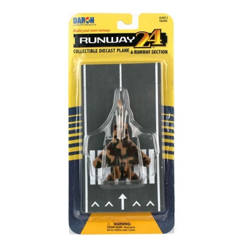 GENERICO - RUNWAY 120 F15 EAGLE ( DESERT CAMO ) USAF MILITARY PLANE