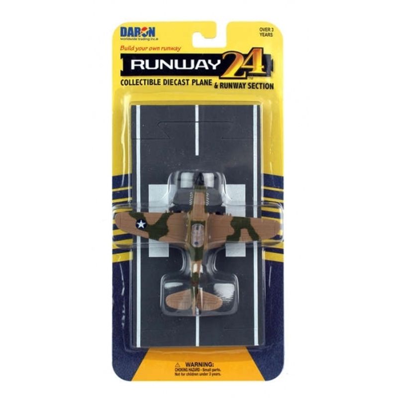 GENERICO - RUNWAY 185 P40 WARHAWK WWII PLANE