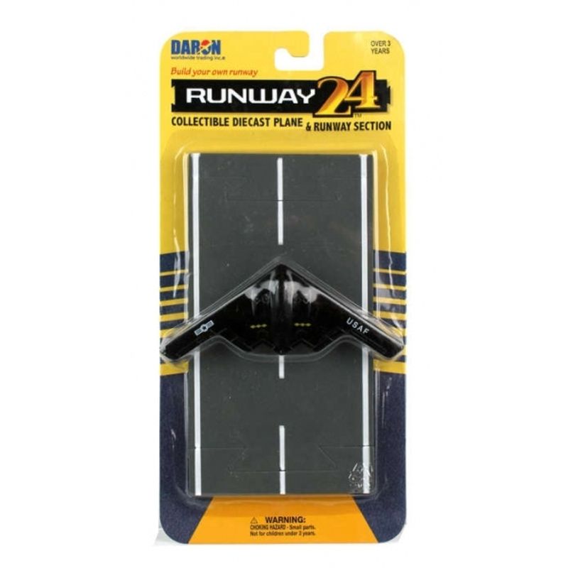 RUNWAY - RUNWAY 40 B2 SPIRIT STEALTH USAF MILITARY PLANE