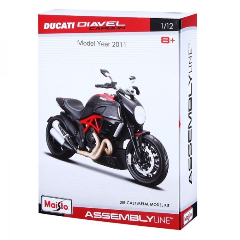 MAISTO - MAISTO 39196 1:12 AL DUCATI DIAVEL CARBON