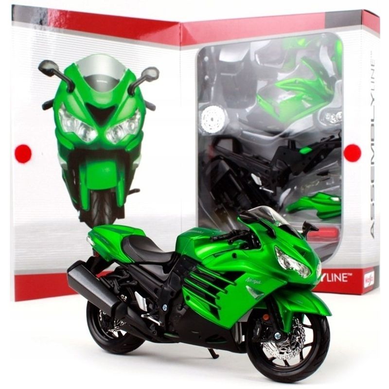 MAISTO - MAISTO 39197 1-12 AL KAWASAKI NINJA ZX 14R ARMABLE