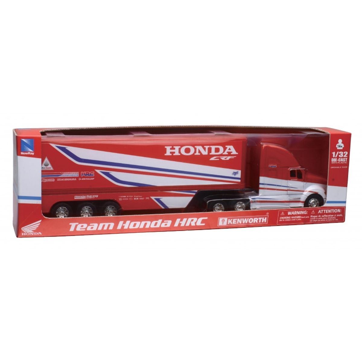 GENERICO - NEWRAY 10893 1:32 HRC TEAM HONDA RACE TRUCK
