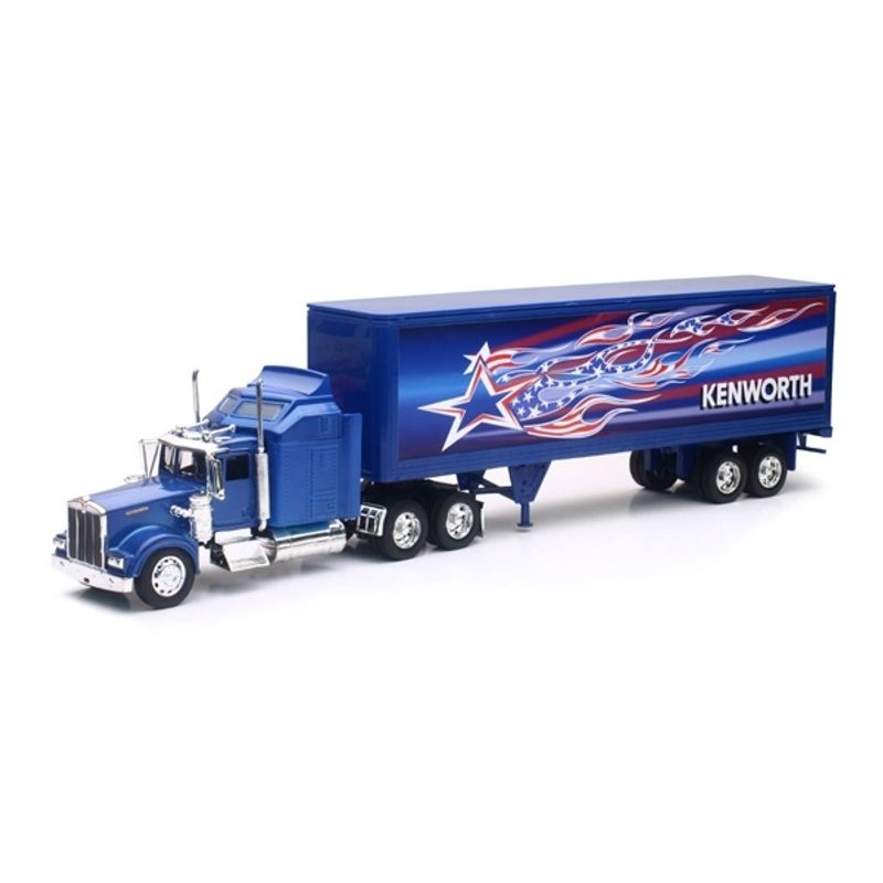 GENERICO - NEWRAY 12323 1:32 KENWORTH W900 PATRIOTIC TRUCK