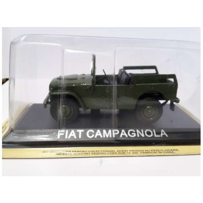 GENERICO - MAGAZINE LCFICAMPAGNOLA FIAT CAMPAGNOLA LEGENDARY CARS GREEN