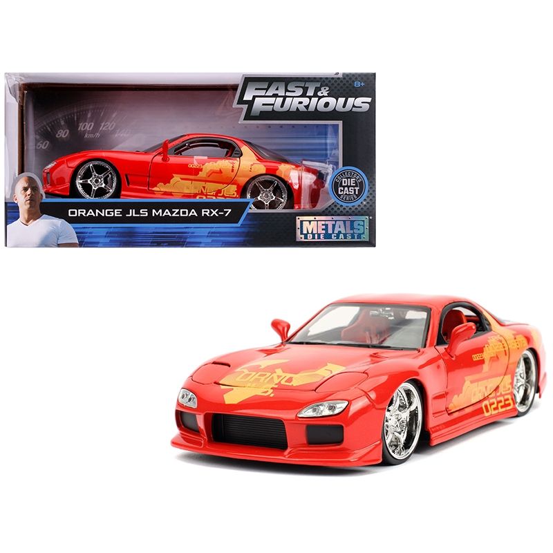 GENERICO - JADA 30747 1:24 FF MAZDA RX ORANGE FAST AND FURIOUS