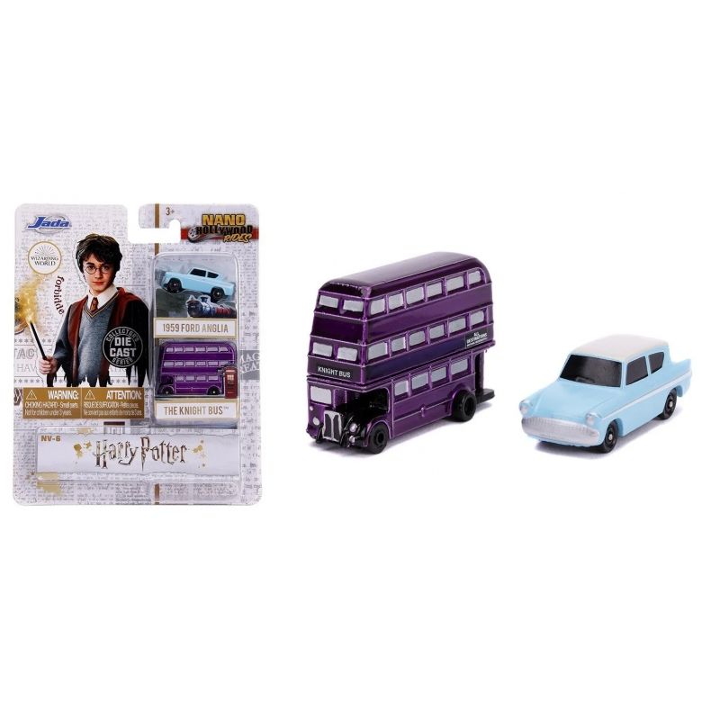 GENERICO - JADA 31719 1.65PULG NANO HOLLYWWOD RIDES HARRY POTTER 2 PACK
