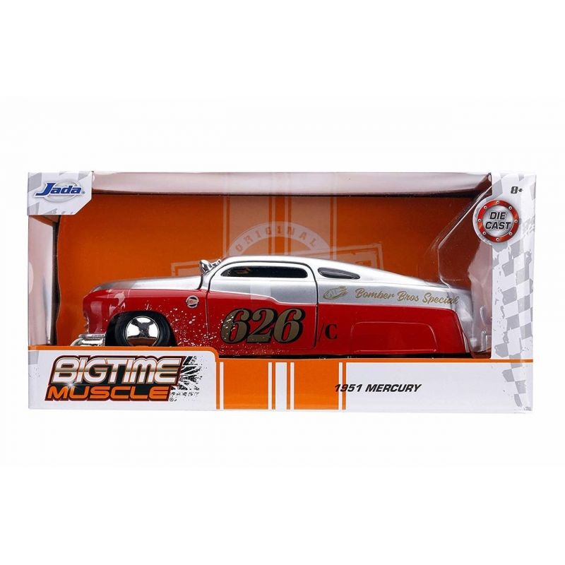 GENERICO - JADA 31454 1:24 BTM W156 1951 MERCURY CANDY SILVER