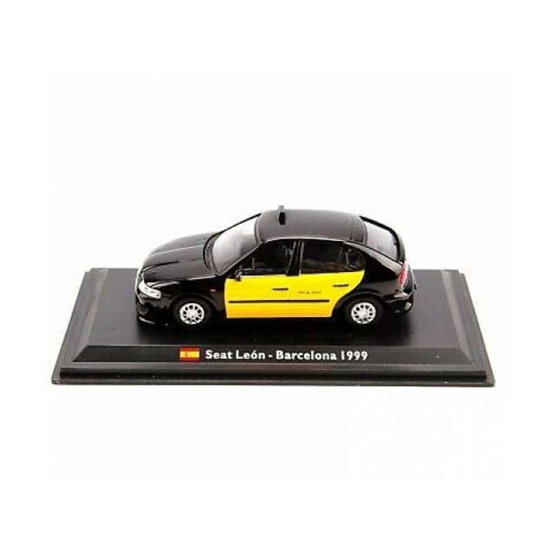 GENERICO - MAGAZINE TX35 1999 SEAT LEON BARCELONA TAXI BLACK YELLOW