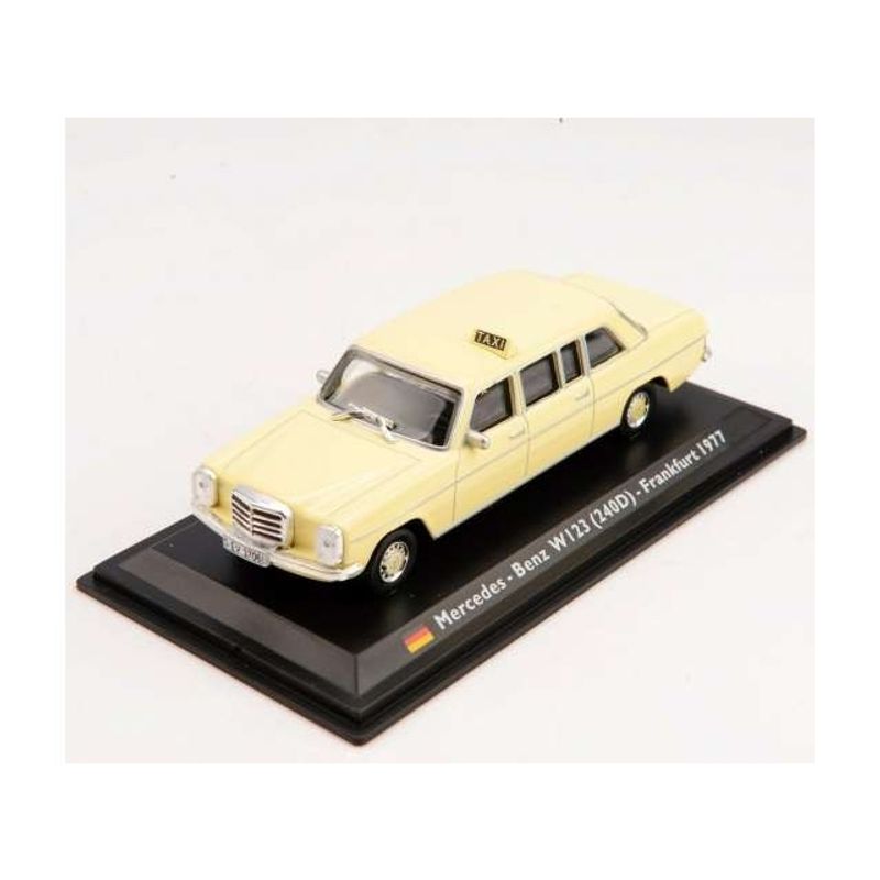 GENERICO - MAGAZINE TX34 1977 MERCEDES 240D FRANKFURT TAXI CREAM