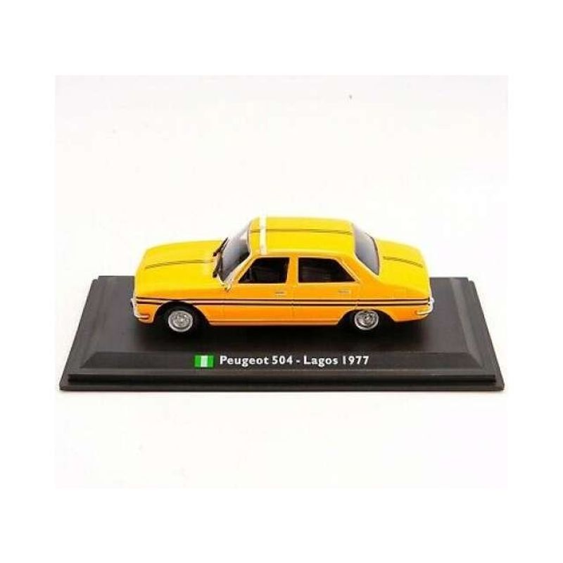 GENERICO - MAGAZINE TX22 1977 PEUGEOT 504 LAGOS TAXI YELLOW