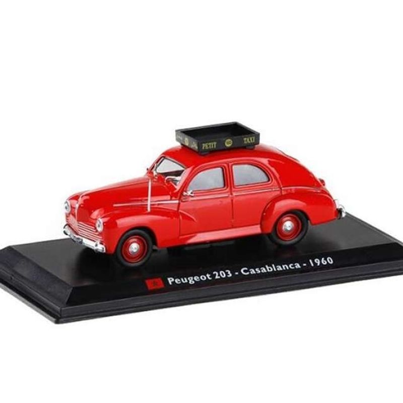 GENERICO - MAGAZINE TX16 1960 PEUGEOT 203 CASABLANCA TAXI RED