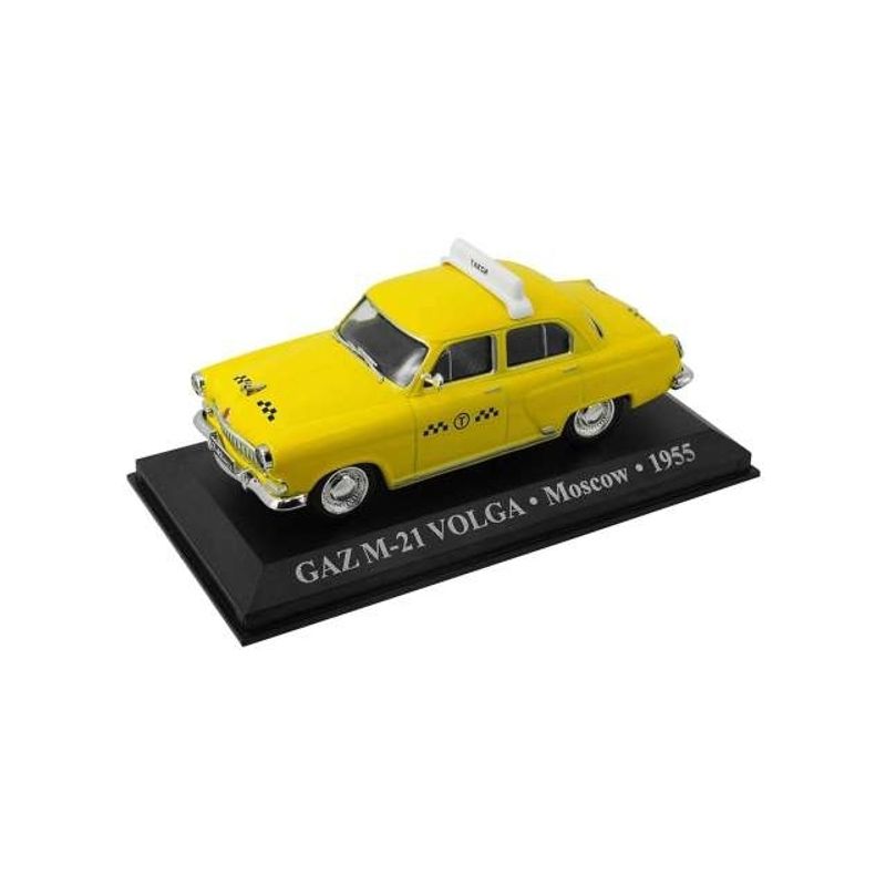 GENERICO - MAGAZINE TX12 1956GAZ M 21 WOLGA MOSCOW TAXI YELLOW