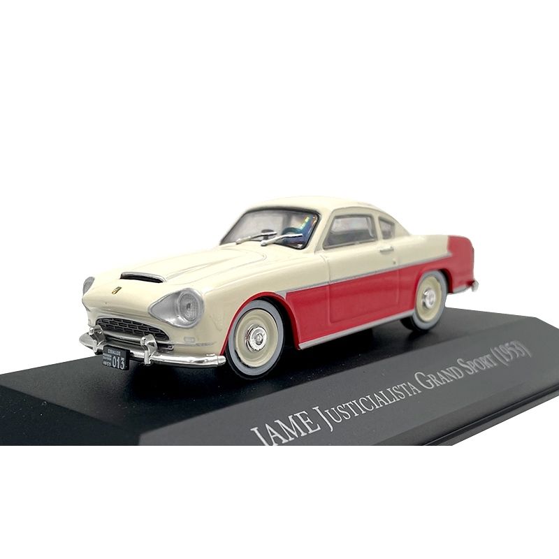 GENERICO - MAGAZINE ARG44 1:43 1953 IAME JUSTICIALISTA GRAND SPORT RED