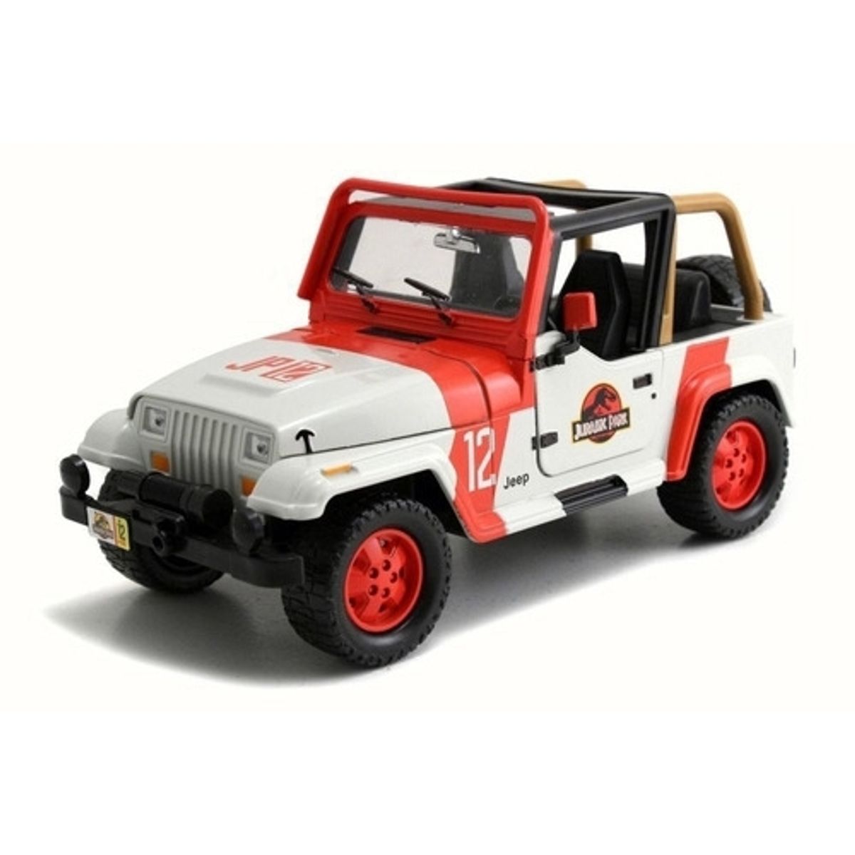GENERICO - JADA 32129 1-32 JURASSIC WORLD JEEP WRANGLER