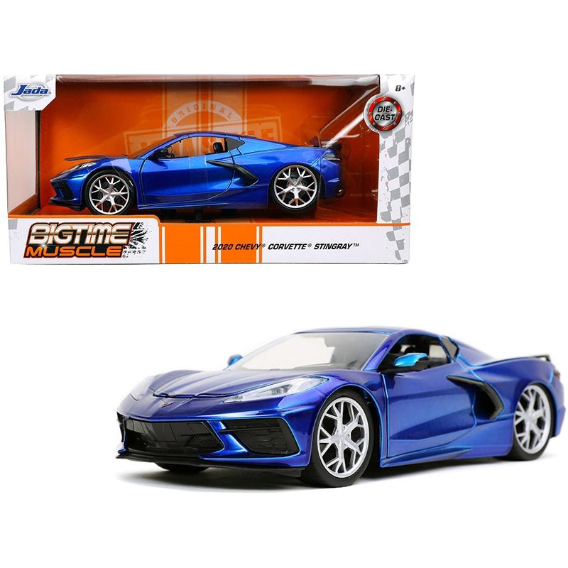 GENERICO - JADA 32537 1-24 BTM 2020 CORVETTE SINGRAY CANDY BLUE