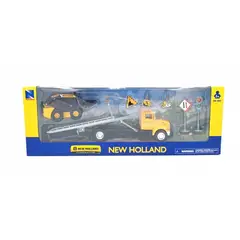 GENERICO - NEWRAY 16183 1-43 PETERBILT ROLL OFF W NEWHOLLAND