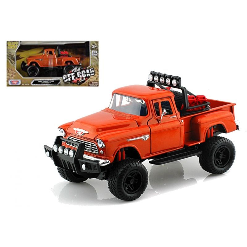 MOTORMAX - MOTORMAX 79133 1-24 OFF ROAD TRUCK 1955 CHEVY 5100 STEPSIDE