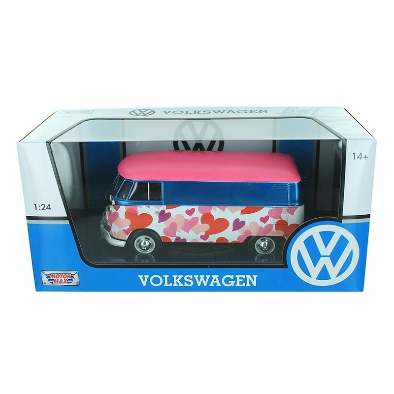 MOTORMAX - MOTORMAX 79581 1:24 VOLKSWAGEN TYPE 2 ( T1 ) DELIVERY VAN
