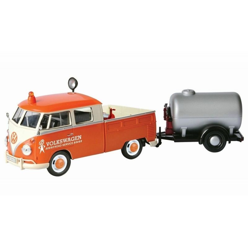 MOTORMAX - MOTORMAX 79674 1-24 VOLKSWAGEN TYPE 2 ( T1 ) TRAILER SET