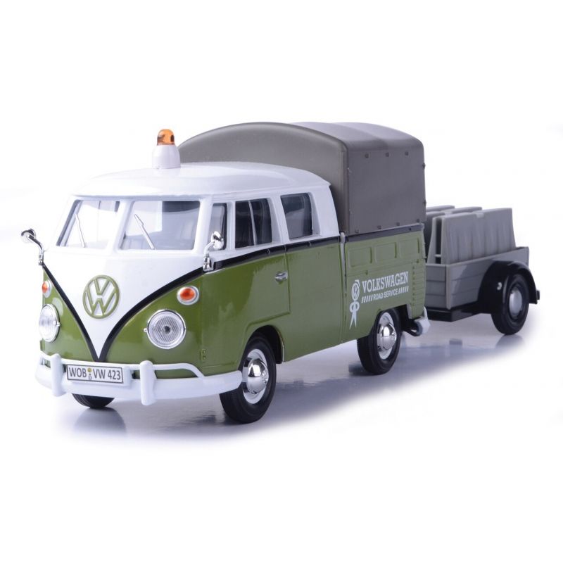 MOTORMAX - MOTORMAX 79676 1-24 VOLKSWAGEN TYPE 2 ( T1 ) TRAILER SET
