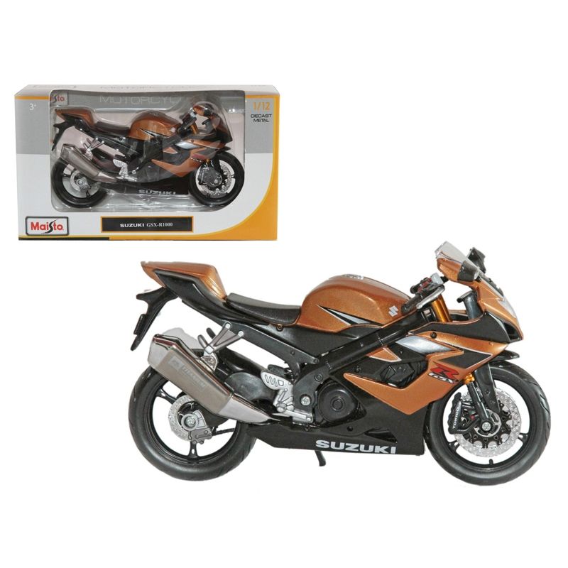 MAISTO - MAISTO 31101 05218 1-12 MC SUZUKI GSX R1000