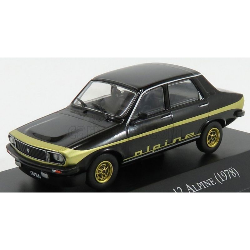 GENERICO - MAGAZINE ARG43 1978 RENAULT 12 ALPINE NOIR AND OR BLACK