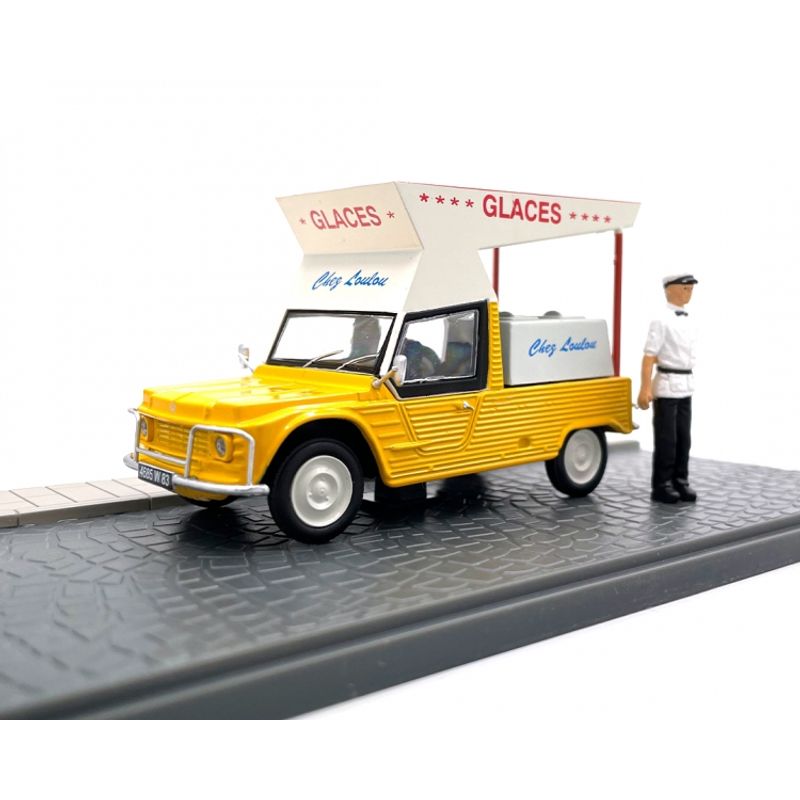 GENERICO - MAGAZINE PU02 CITROEN MEHARI GLACES PETIT UTILITAIRES YELLOW