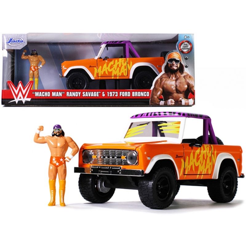 GENERICO - JADA 32046 1973 FORD BRONCO W MACHO MAN 1-24