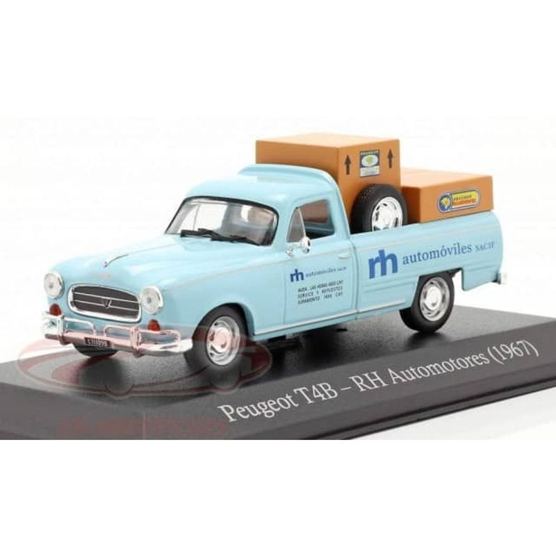 GENERICO - MAGAZINE SER14 1967 PEUGEOT T4B RH AUTOMOTORES LIGHT BLUE