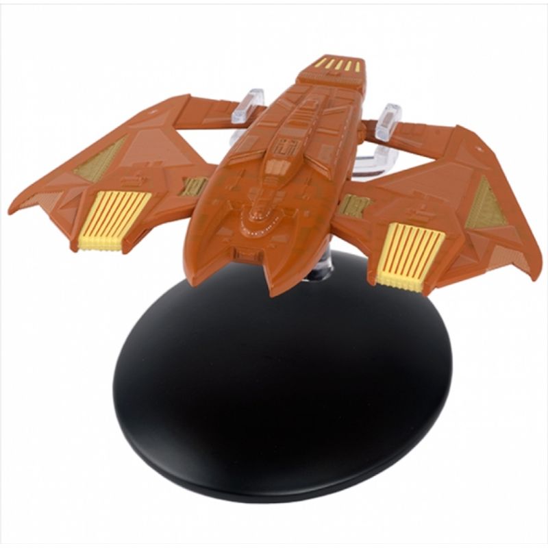 GENERICO - MAGAZINE STARTREK103 STAR TREK VIDIIAN WARSHIP BROWN ORANGE