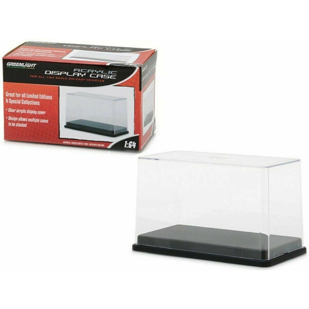 GREENLIGHT - GREENLIGHT 55025 1-64 ACRYLIC CASE WITH PLASTIC BASE