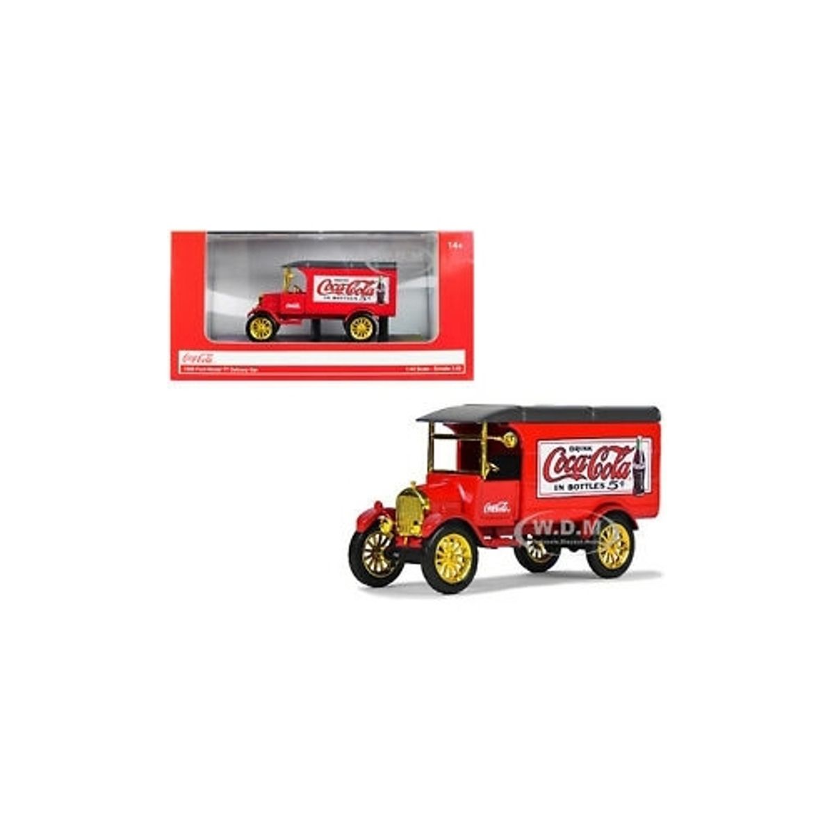 GENERICO - MOTORCITY 443026 1926 FORD MODEL TT DELIVERY VAN 1:43 COCA