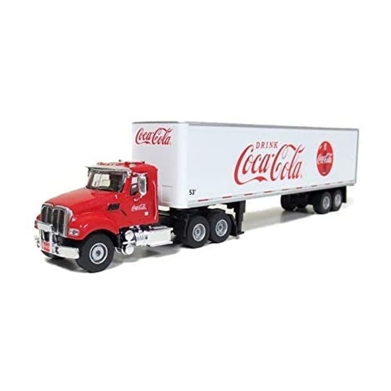 GENERICO - MOTORCITY 450025 COCA COLA TRACTOR AND TRAILER 1-50 COCA