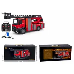 GENERICO - HUINA 1561 1-14 R C DIE CAST METAL FIRE FIGHTING TRUCK