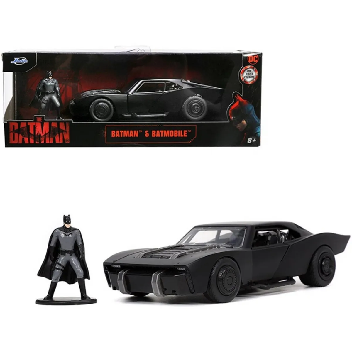 GENERICO - JADA 32042 1-32 BATMOBILE 2022 BATMOBILE W FIGURE