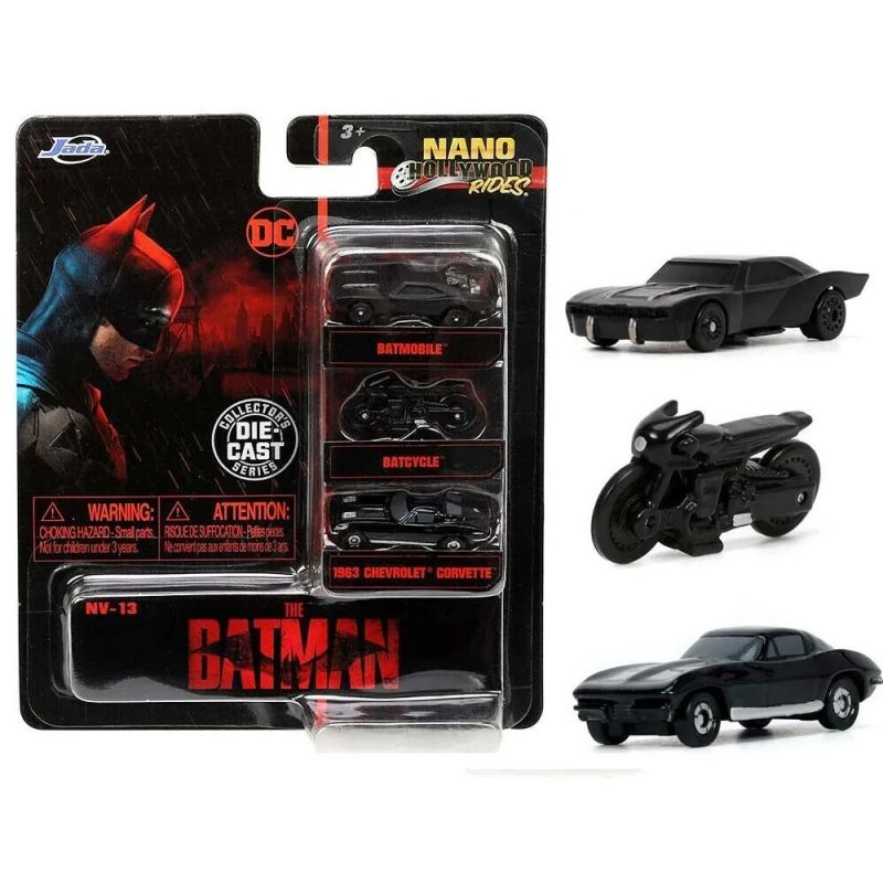 GENERICO - JADA 32043 1.65PULG NANO HOLLYWOOD RIDES 2022 THE BATMAN