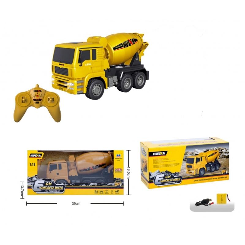 GENERICO - HUINA 1333 1-18 R C DIE CAST METAL MIXERS