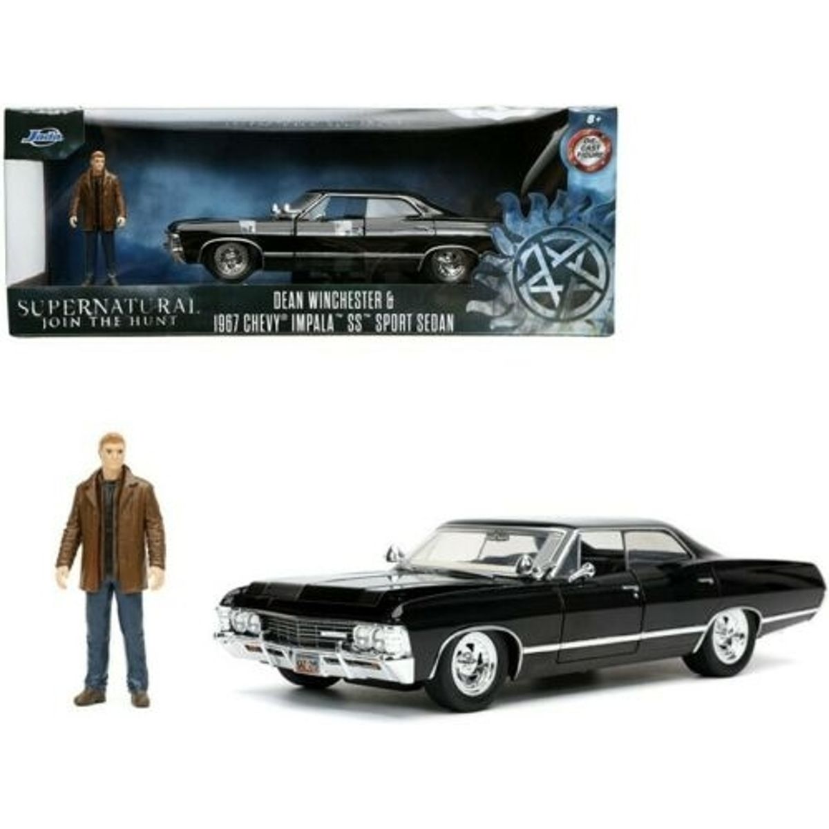 GENERICO - JADA 32250 1-24 HWR SUPERNATURAL DEAN 1967 IMPALA