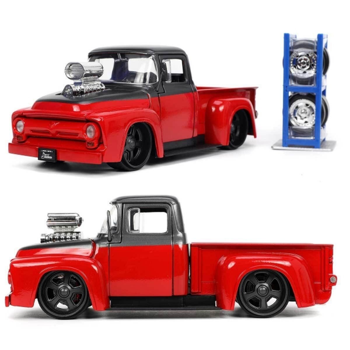 GENERICO - JADA 33019 1-24 JT 1956 FORD F100 PICKUP W RACK