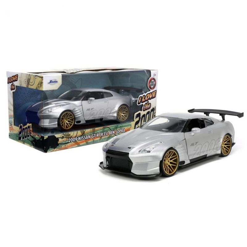 GENERICO - JADA 31377 1-24 I LOVE THE 2009 NISSAN GTR R35