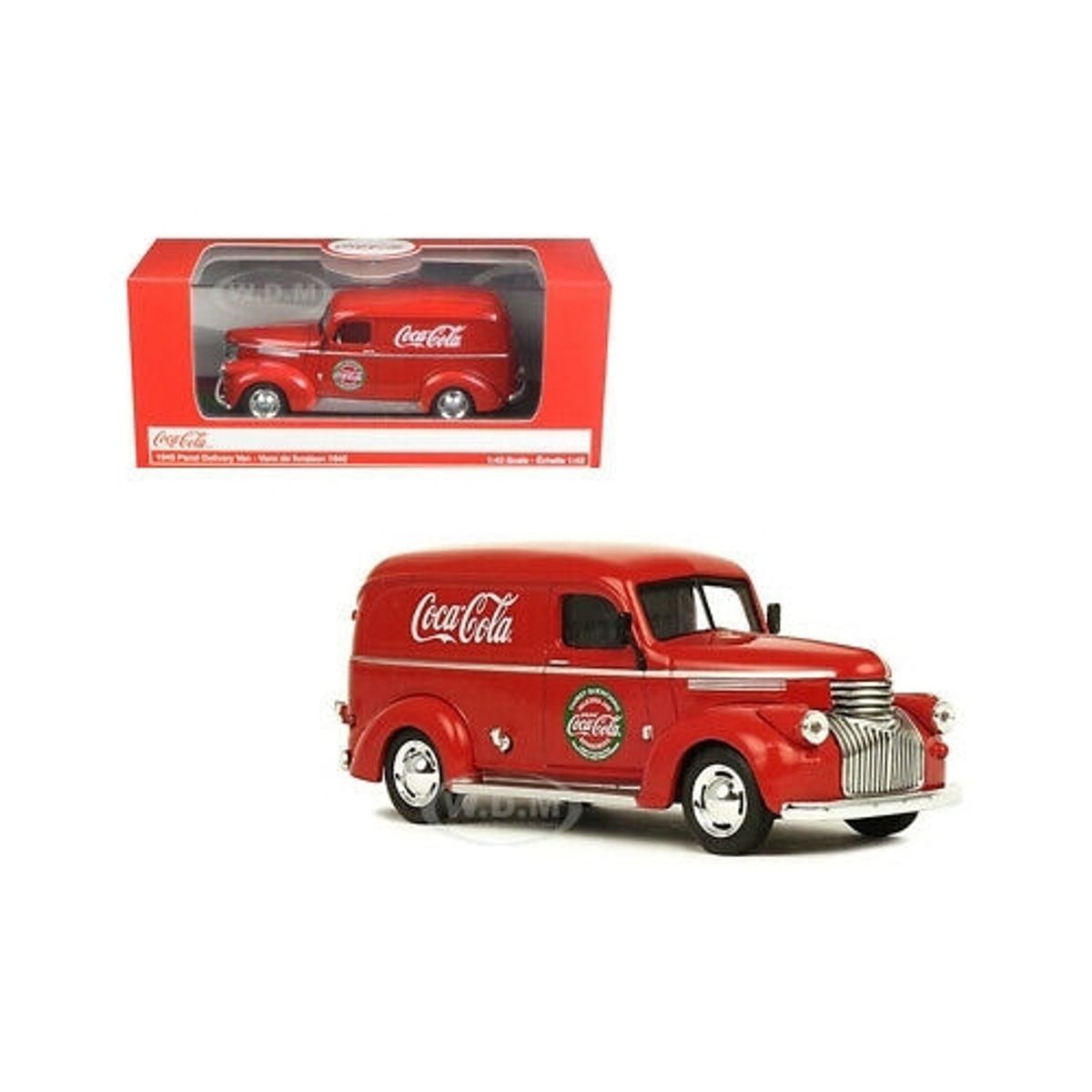 GENERICO - MOTORCITY 443045 1945 COCA COLA PANEL VAN 1/43