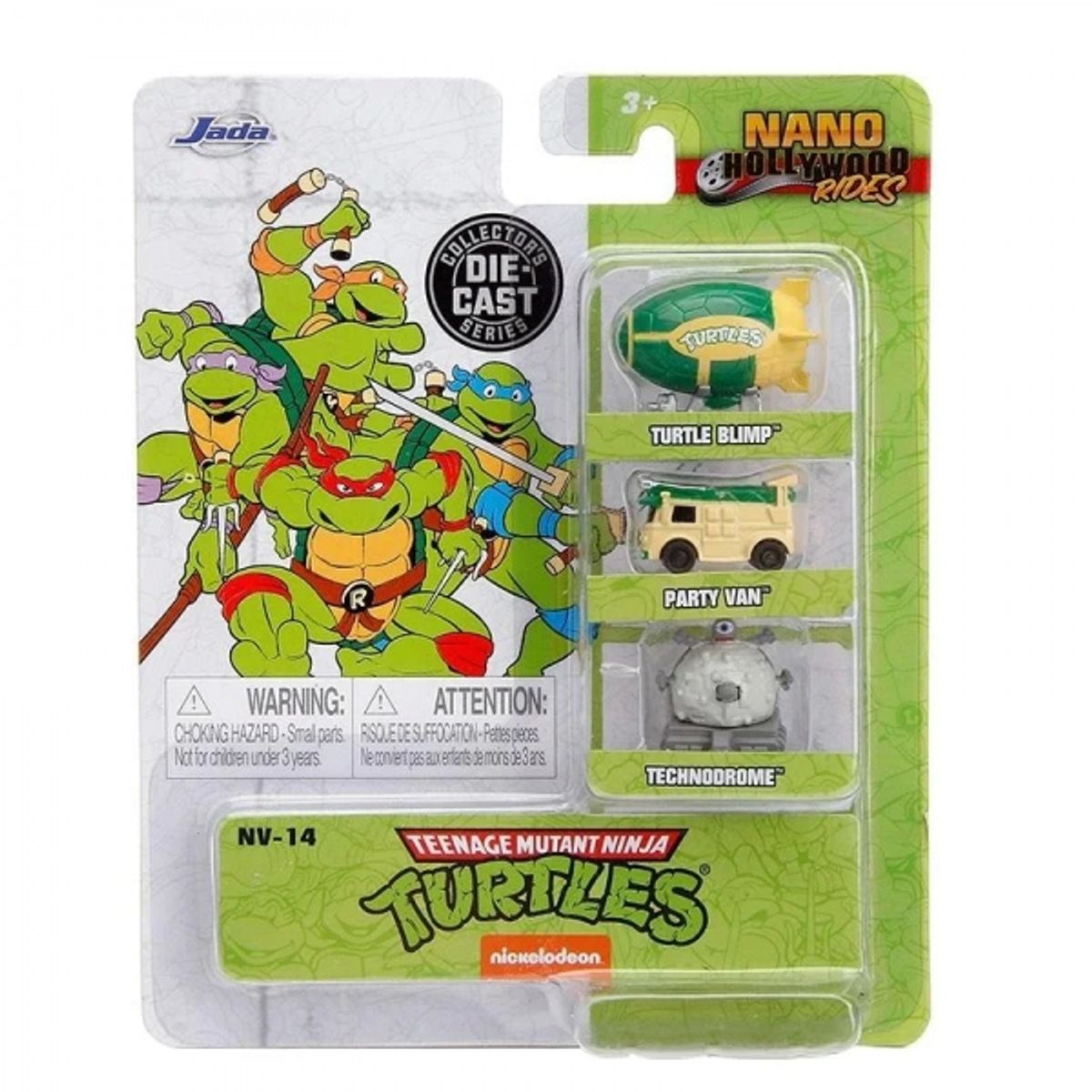 GENERICO - JADA 31790 NANO HOLLYWOOD RIDES TEENAGE MUTANT NINJA TURTLES