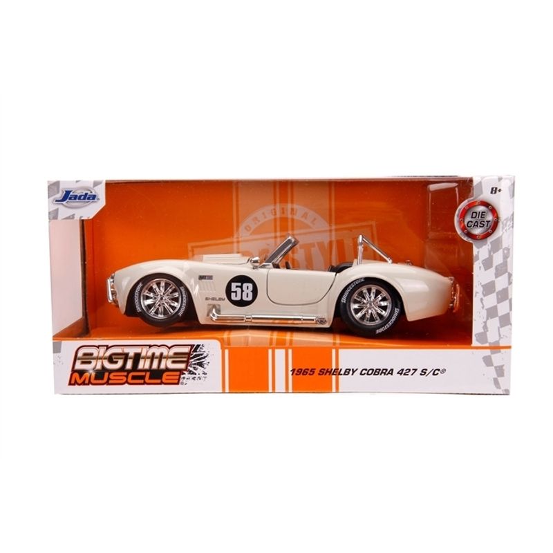 GENERICO - JADA 31864 1:24 BTM 1965 SHELBY COBRA 427 S C